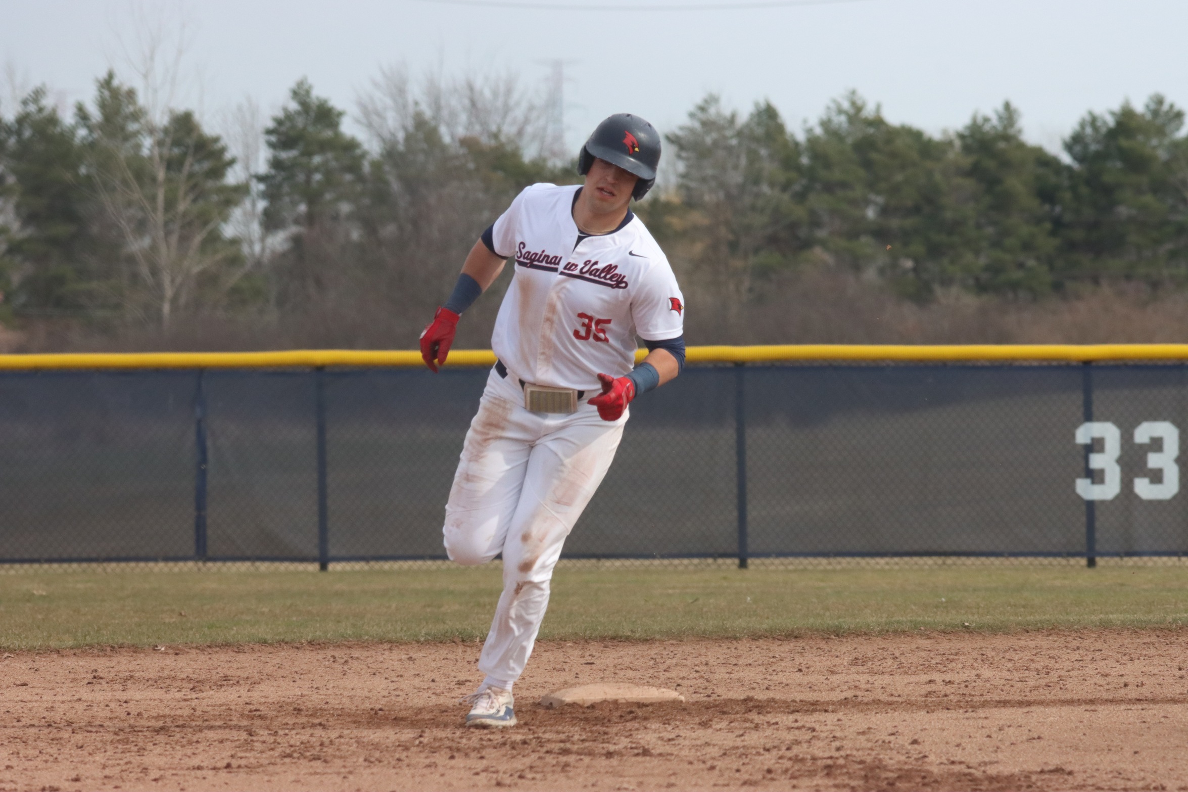 Baseball Cruises on Opening Day of GLIAC Tournament