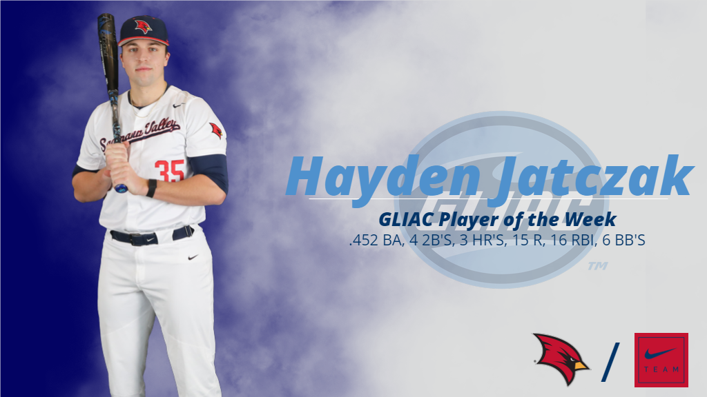 Jatczak Named GLIAC Player of the Week