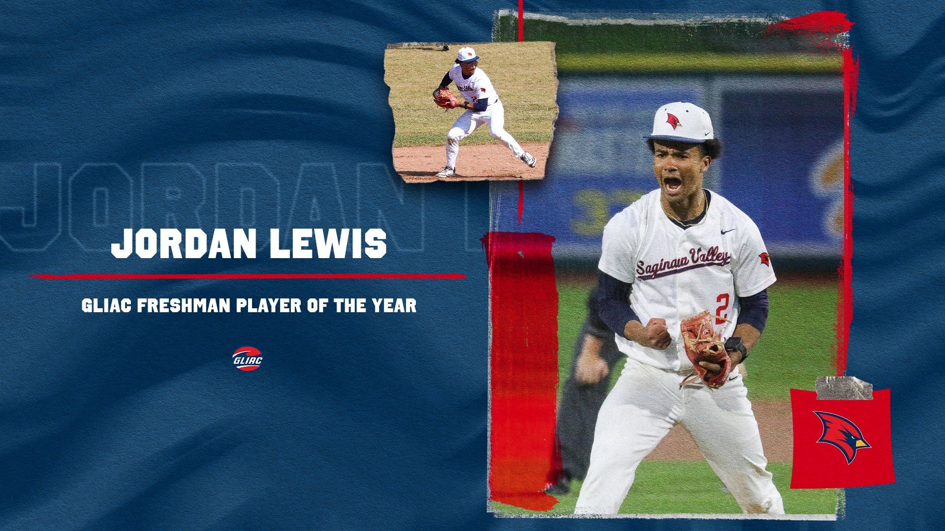 Lewis Named GLIAC Freshman Player of the Year to Highlight GLIAC Baseball Awards