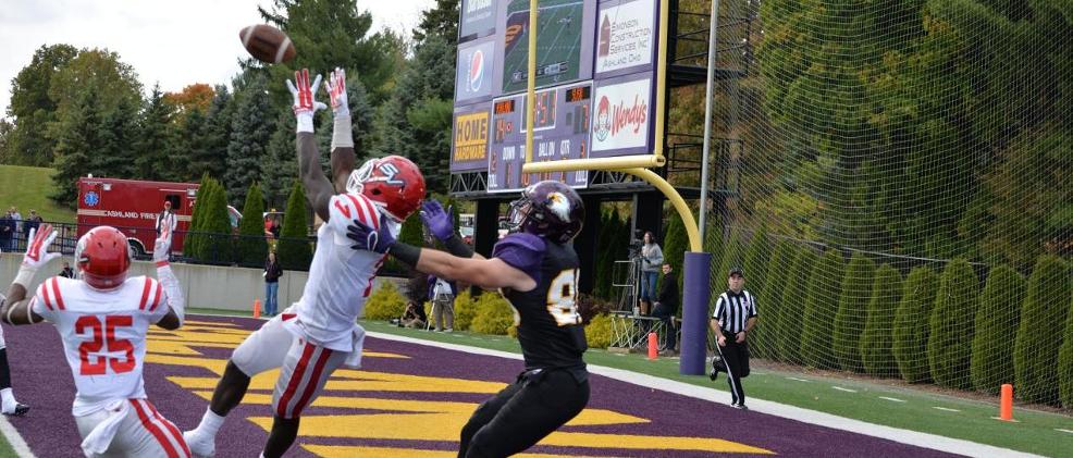 Football Falls on the Road at Ashland, 38-7
