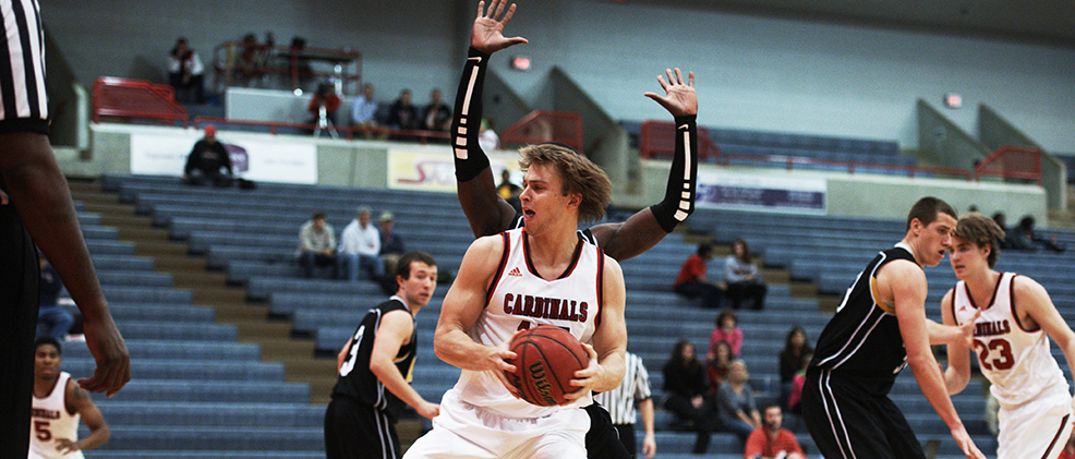 Cardinals Claim First GLIAC Win With 69-55 Victory Over Eagles