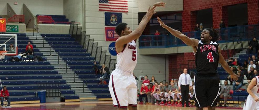 Sophomore Garrett Hall scored a game-high 24 points in the 73-54 victory over Malone
