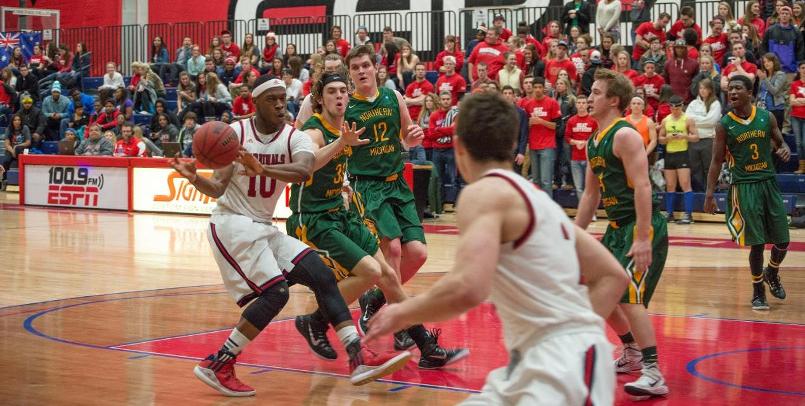 Saginaw Valley Falls in Final Seconds to Lewis, 85-84