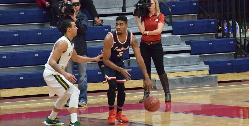 Garrett Hall had 14 points in the win over NMU, including the game-winning triple with just over two seconds left...