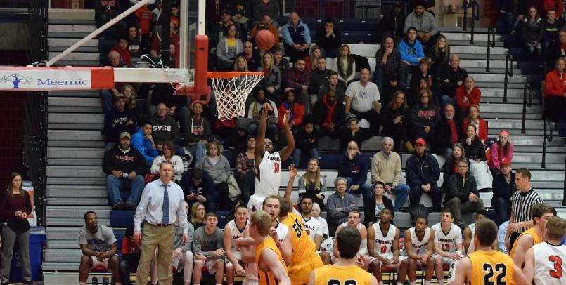 Damon Bozeman went for a game-high 18 points in the victory over Michigan Tech...