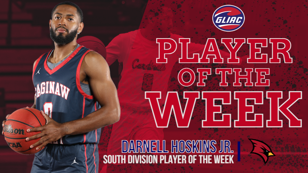 Hoskins Jr. earns GLIAC Player of the Week award