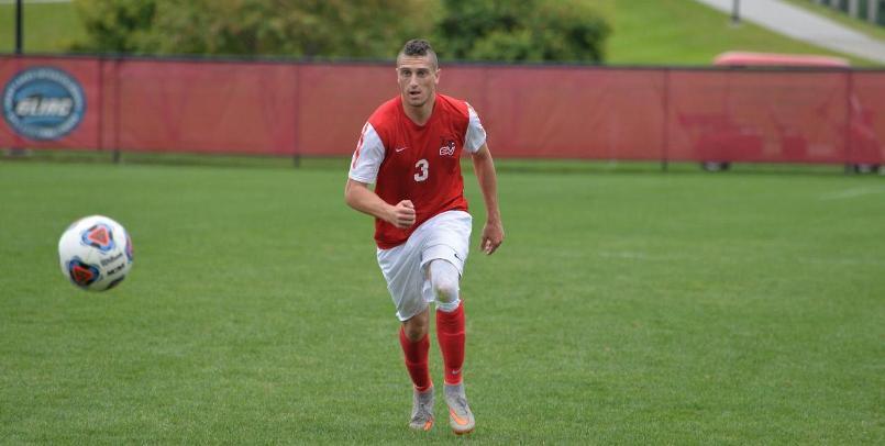 Jordan Kalk moved into a tie atop the SVSU record books with his 39th career goal against the Pumas...