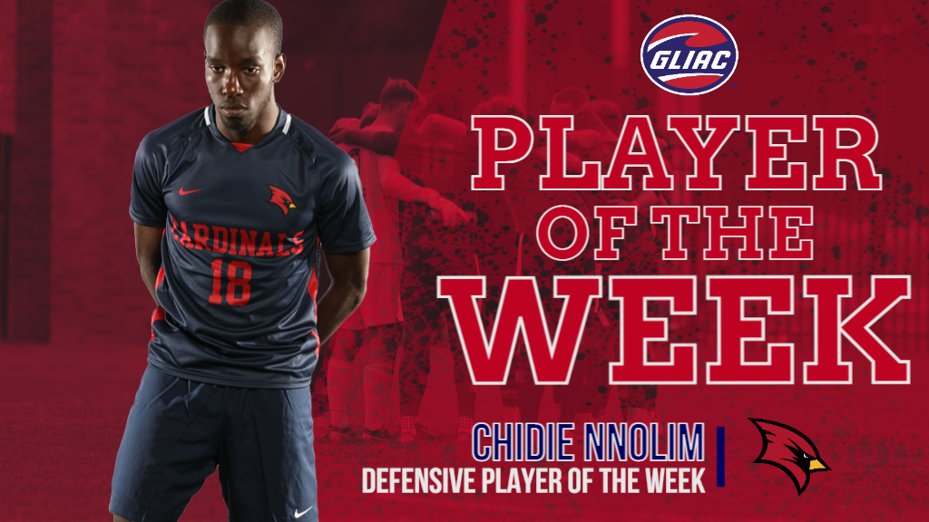 Nnolim named GLIAC Defensive Player of the Week