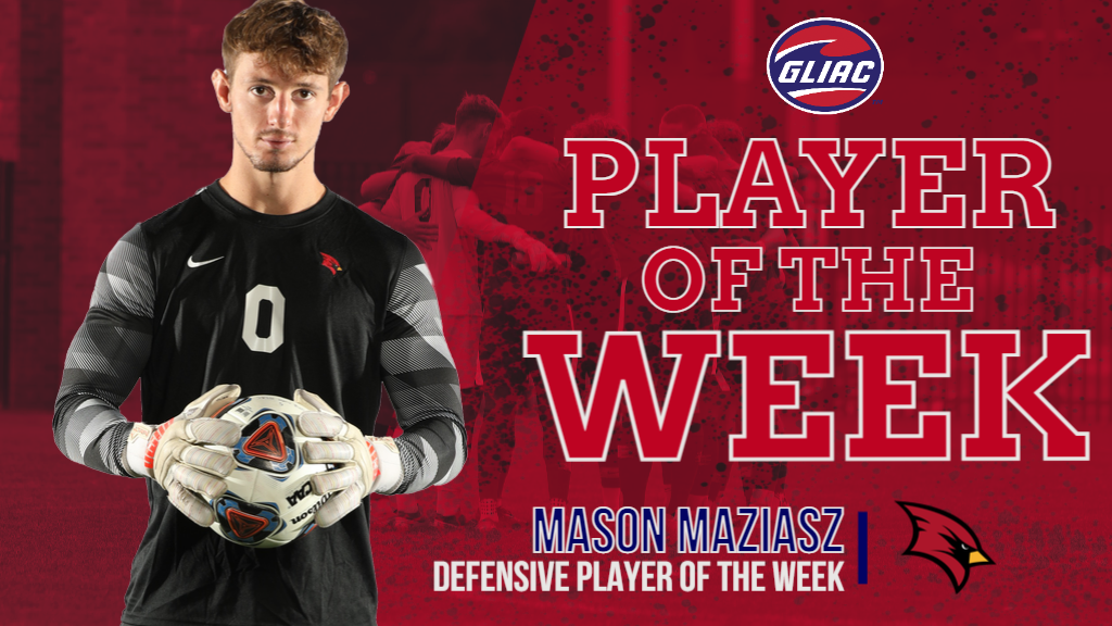 Two shutouts lift Maziasz to GLIAC POTW award