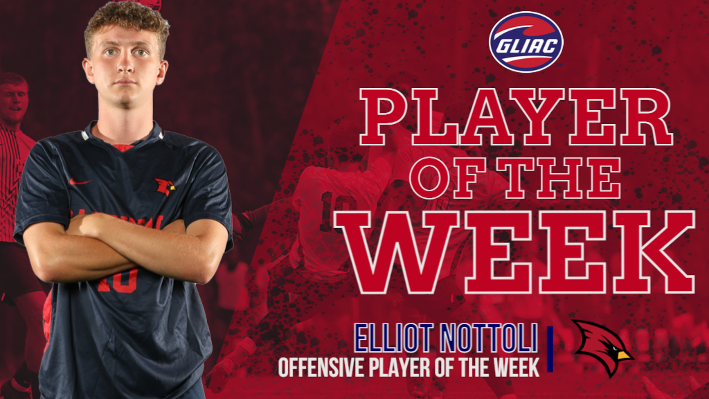 GLIAC names Nottoli Offensive Player of the Week