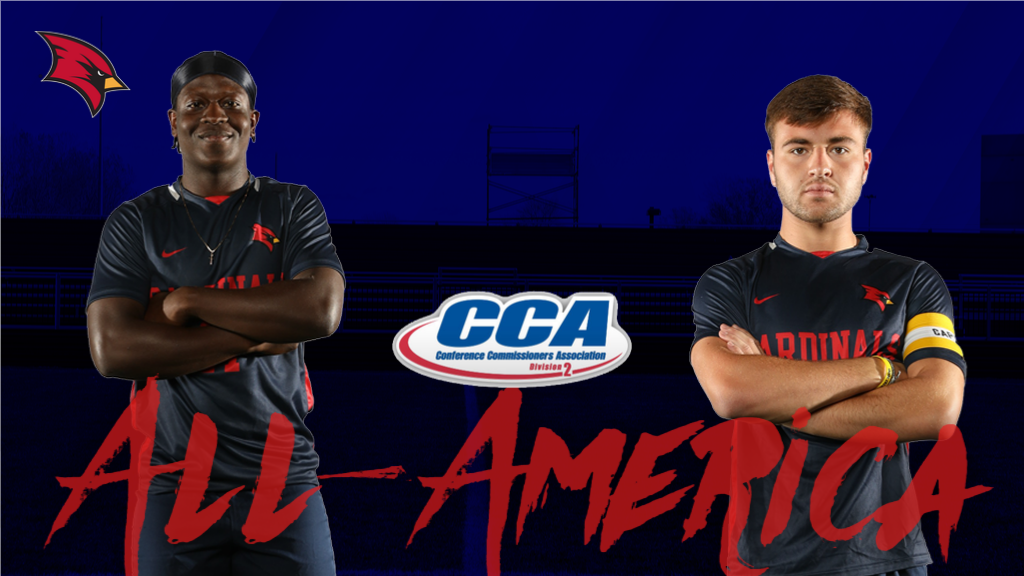 Two Cardinals Named NCAA DII CCA All-America