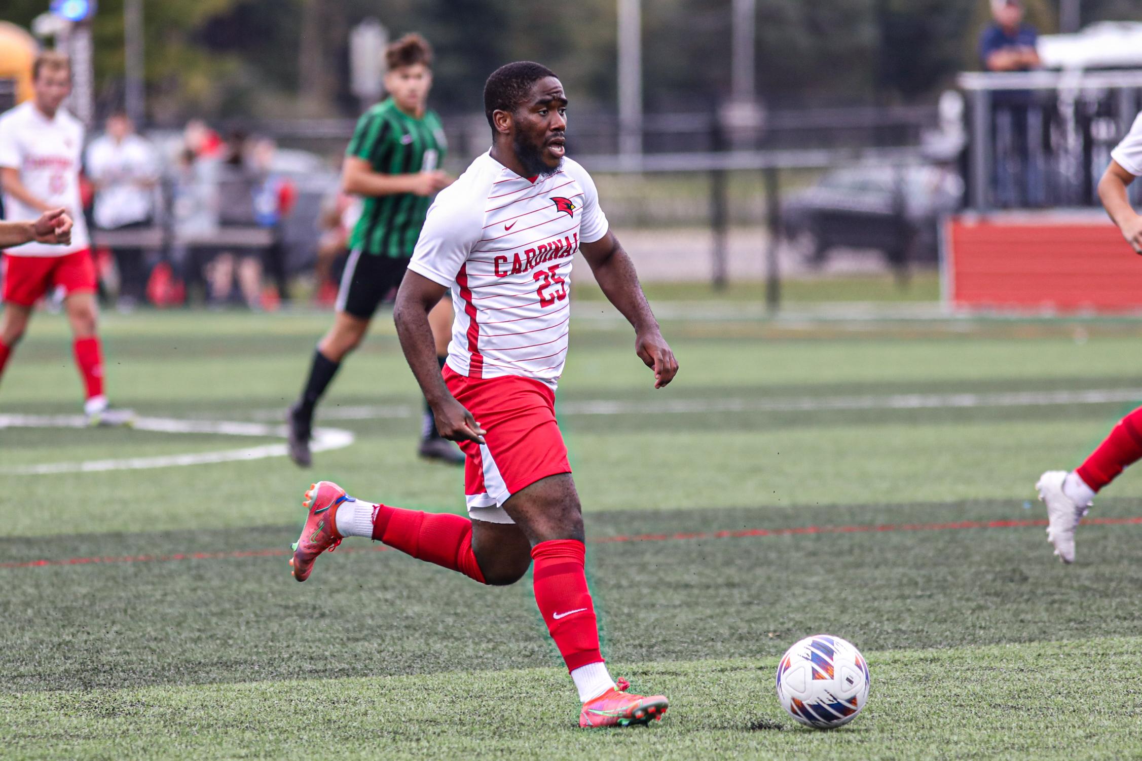 Mthembu Hat Trick Lifts Cardinals Over No. 11 Tiffin