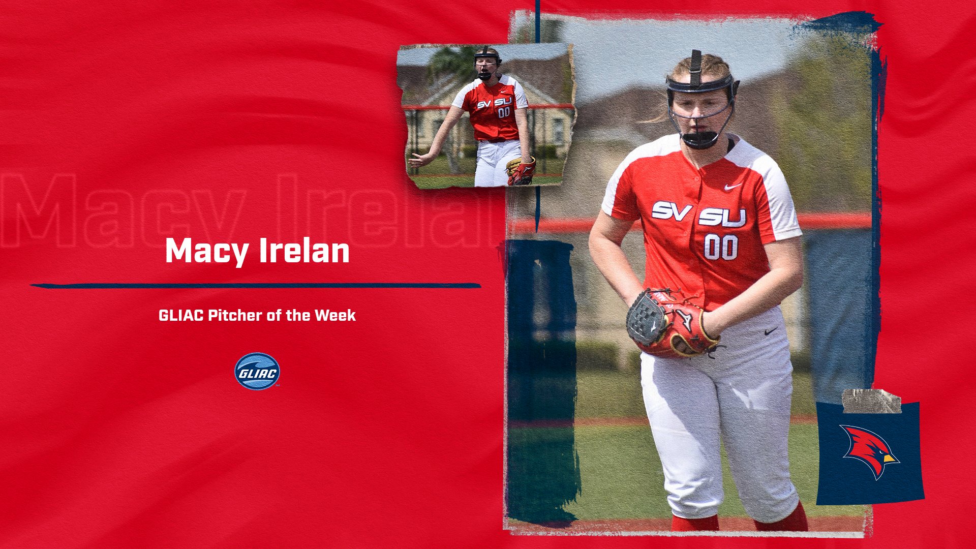 Three in a Row: Macy Irelan Claims GLIAC Pitcher of the Week