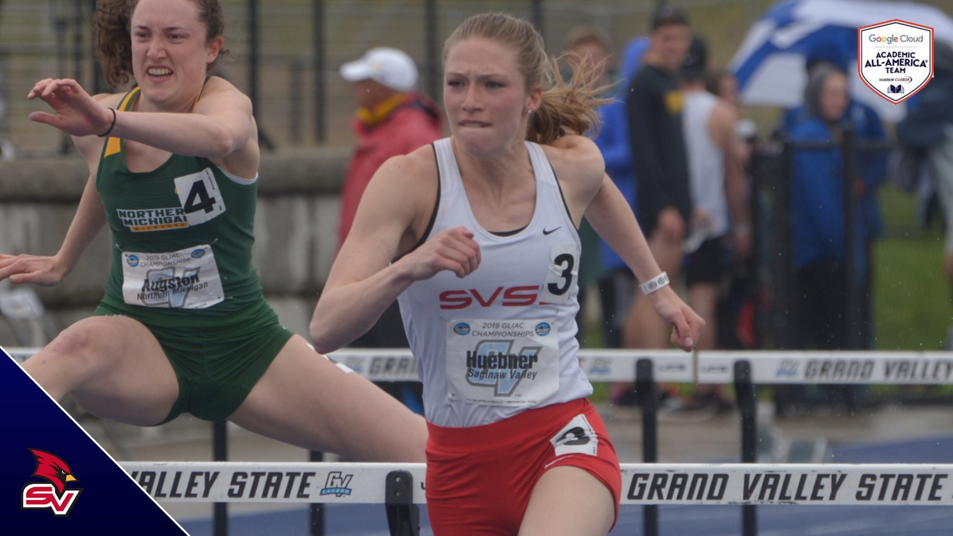 Huebner named to Google Cloud Academic All-America First Team
