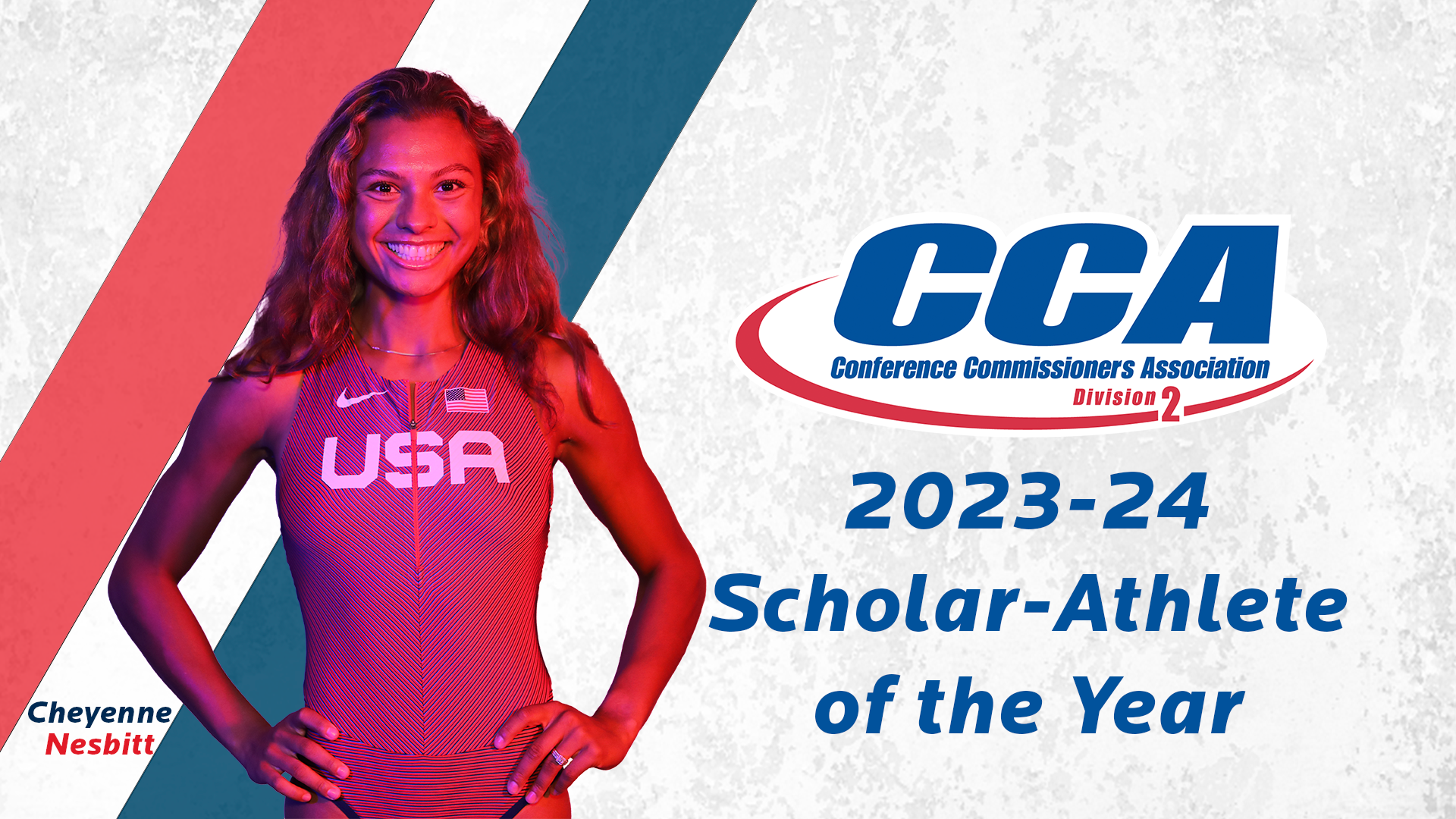 Cheyenne Nesbitt Named D2CCA Scholar-Athlete of the Year