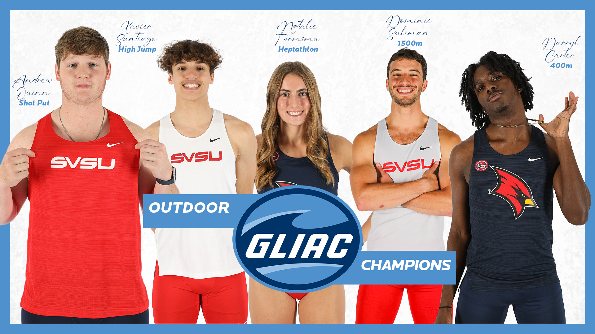 Cardinals Claim Three More GLIAC Titles, Formsma Named Women&rsquo;s Freshman Field Athlete of the Meet on Final Day of GLIAC Outdoor Championships