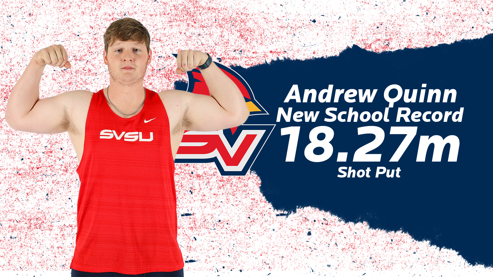 Andrew Quinn Breaks School Record in Shot Put at Ashland, Women Host W-C-W Tri-Meet