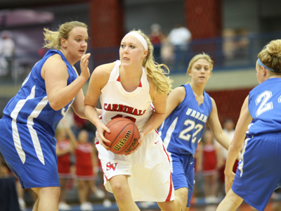 Lady Cardinals Fall to Lake Superior State, 83-56