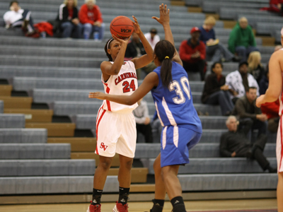 Lady Cardinals Fall at Home To Wayne State, 73-62