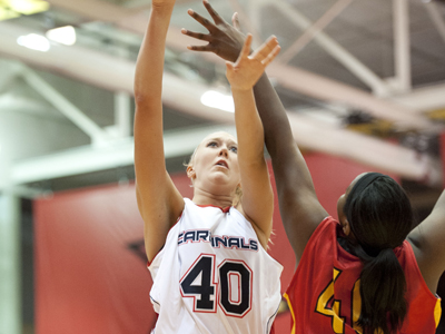 Lady Cardinals Fall 44-36 to Lake Erie