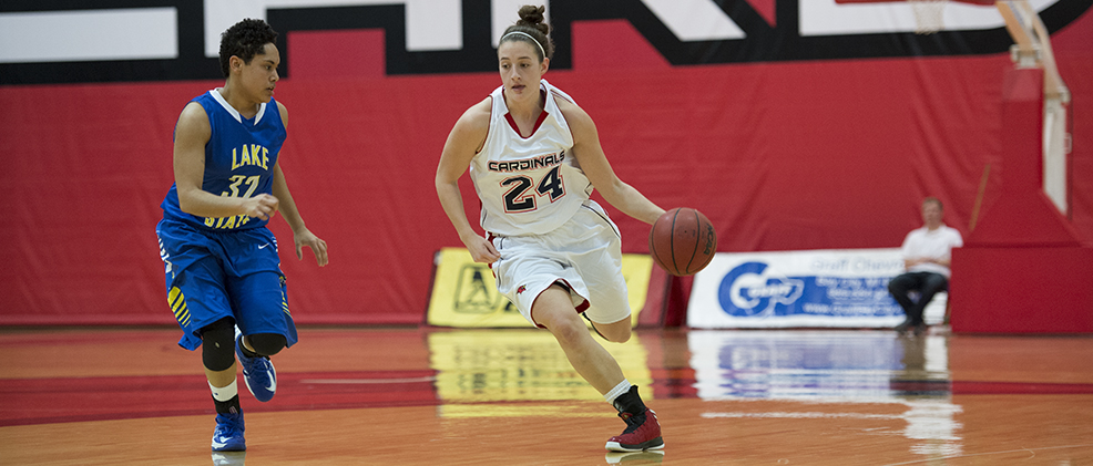 Short-Handed Cardinals Fall Short in Second Half at Michigan Tech, 73-67