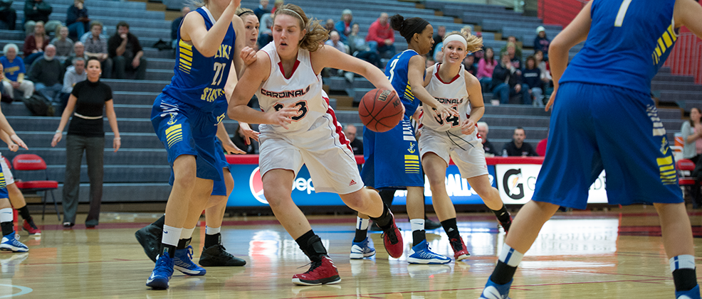 Lady Cardinals Downed in Second Half by Wildcats, 67-57
