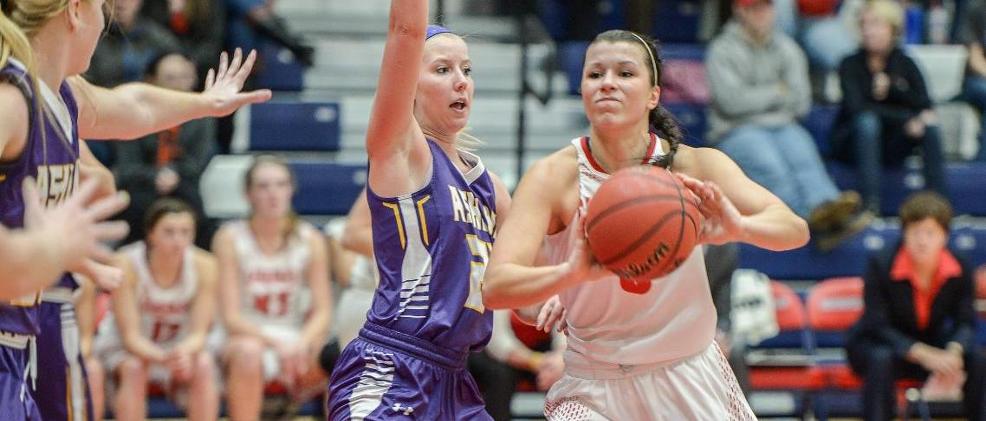 Freshman Jess Alexander had a career-best 13 points in her first home game as a Lady Cardinal