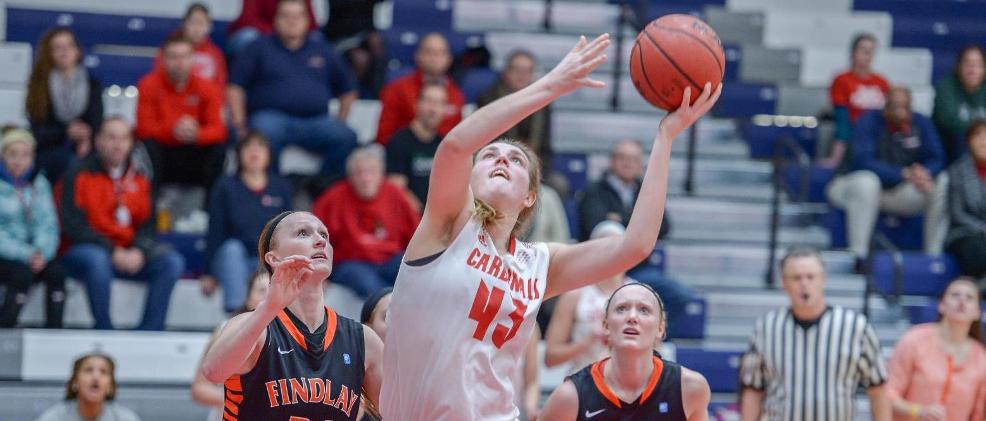 Emily Wendling recorded her 6th double-double with 15 points and 13 rebounds