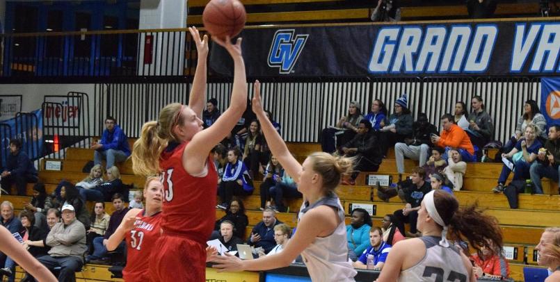Emily Wendling had her 14th double-double of the season in the NCAA Regional game vs. Grand Valley...