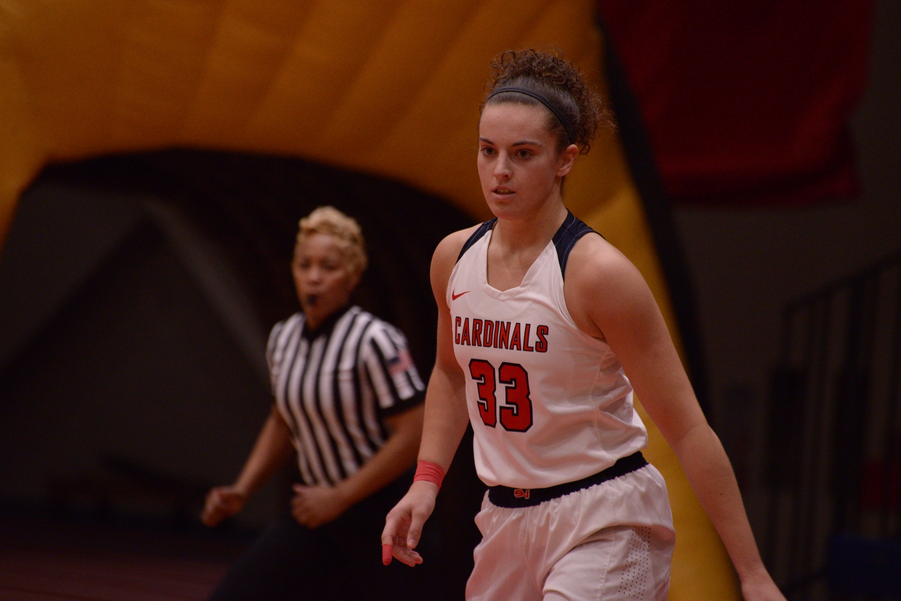 Duffy grabs career-best 21 boards; records seventh double-double in setback to Broncos