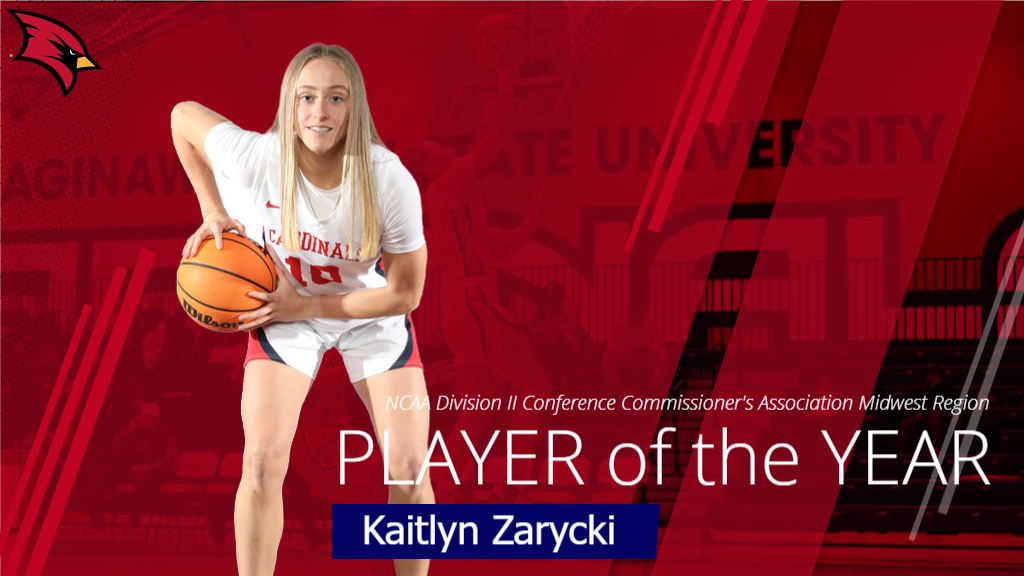 Kaitlyn Zarycki Named NCAA D2CCA Midwest Region Women&rsquo;s Basketball Player of the Year