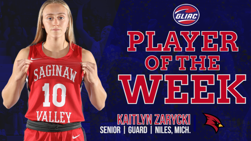 Kaitlyn Zarycki Named GLIAC Women&rsquo;s Basketball Player of the Week