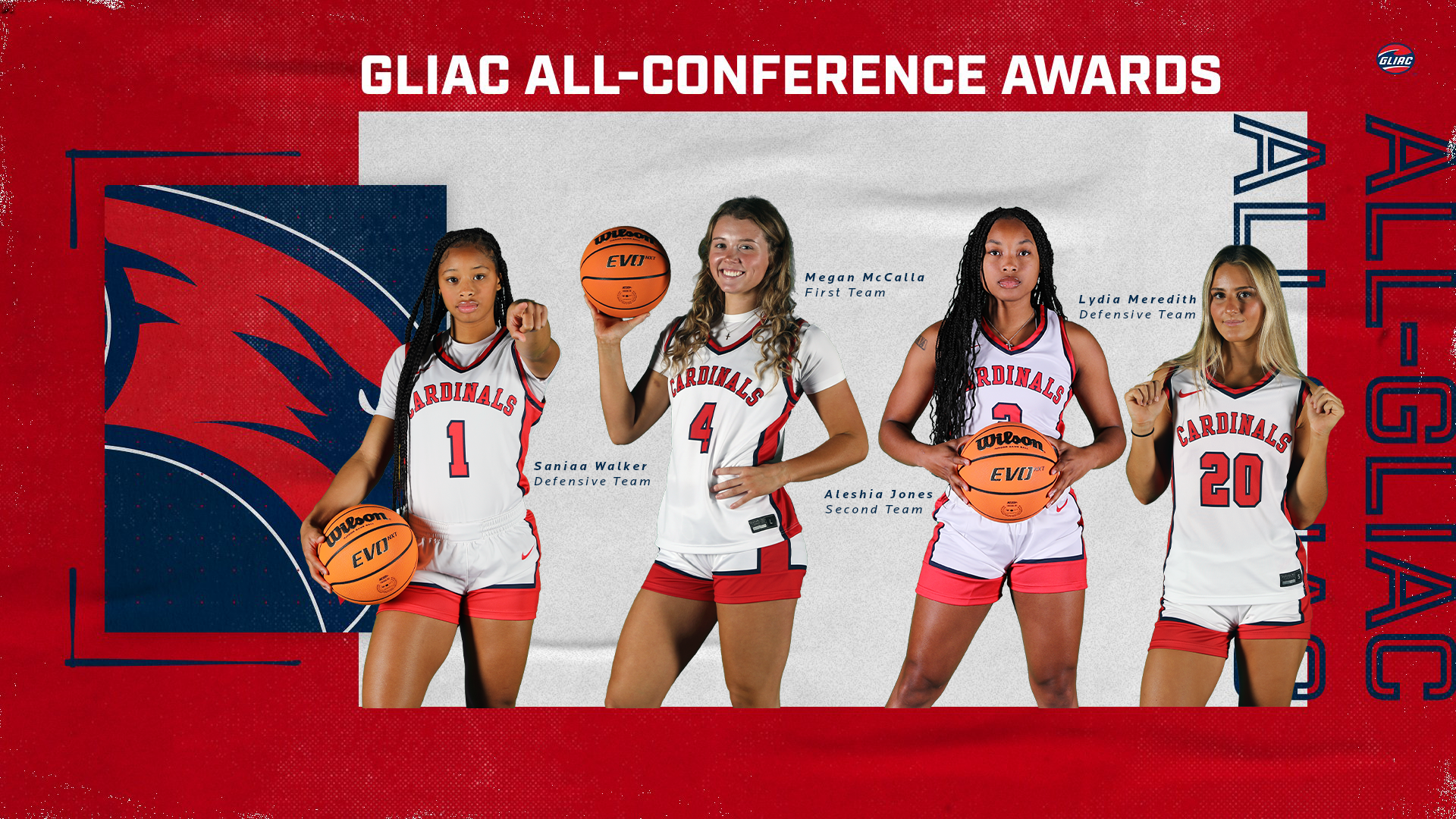 Women&rsquo;s Basketball Has Most All-GLIAC Team Selections in Over 30 Years