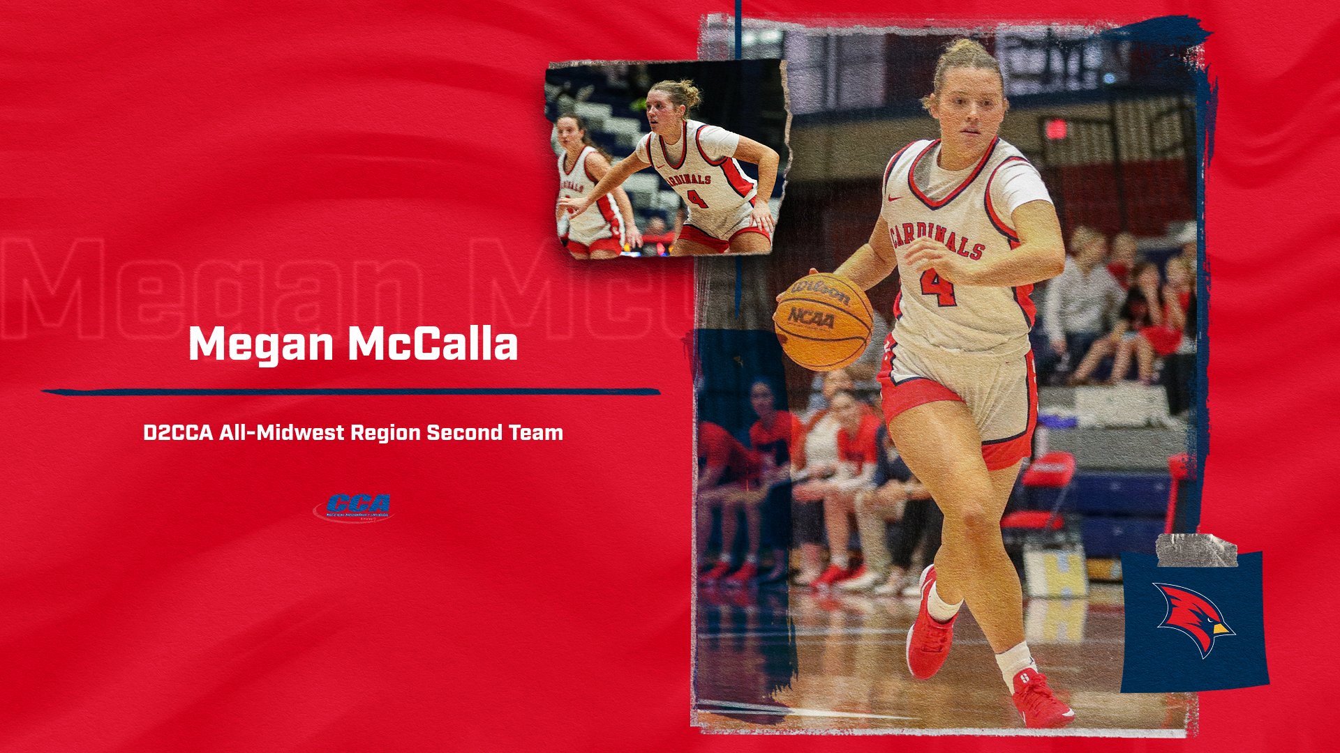 Megan McCalla Named to D2CCA All-Midwest Region Team