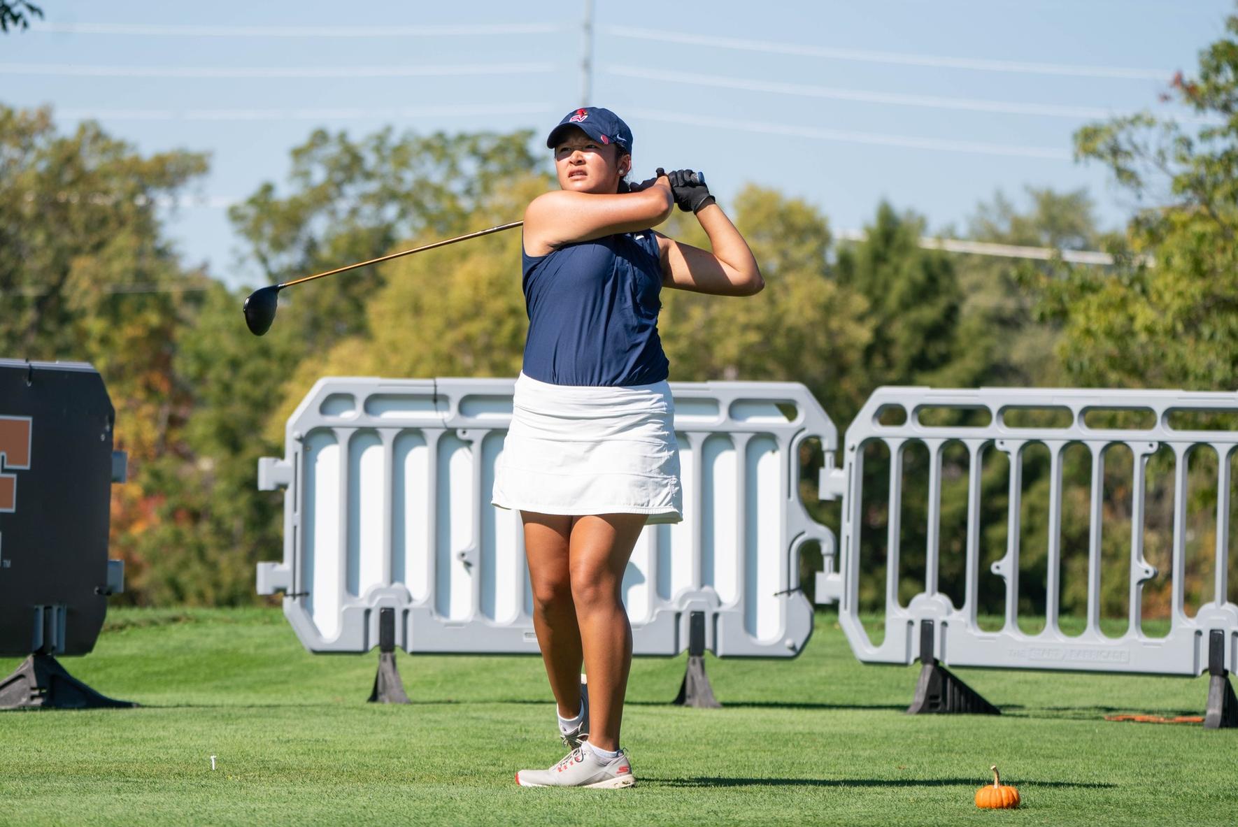 Women&rsquo;s Golf Advances to Semifinals but Falls to Davenport