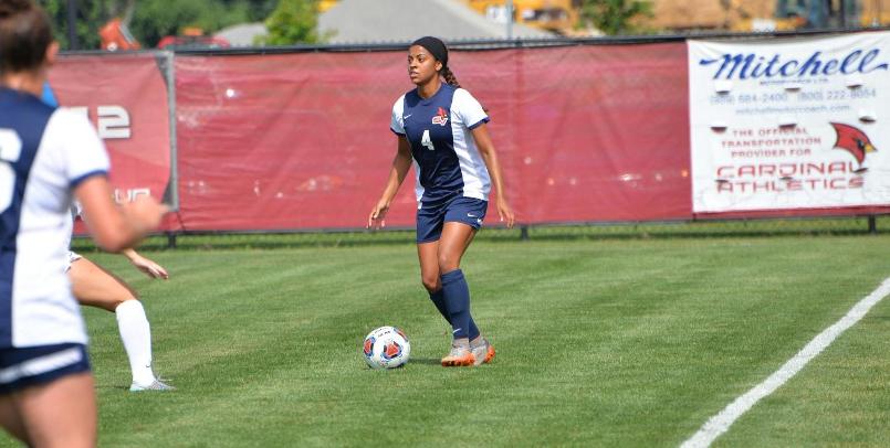 Women's Soccer falls at #2 GVSU, 2-0