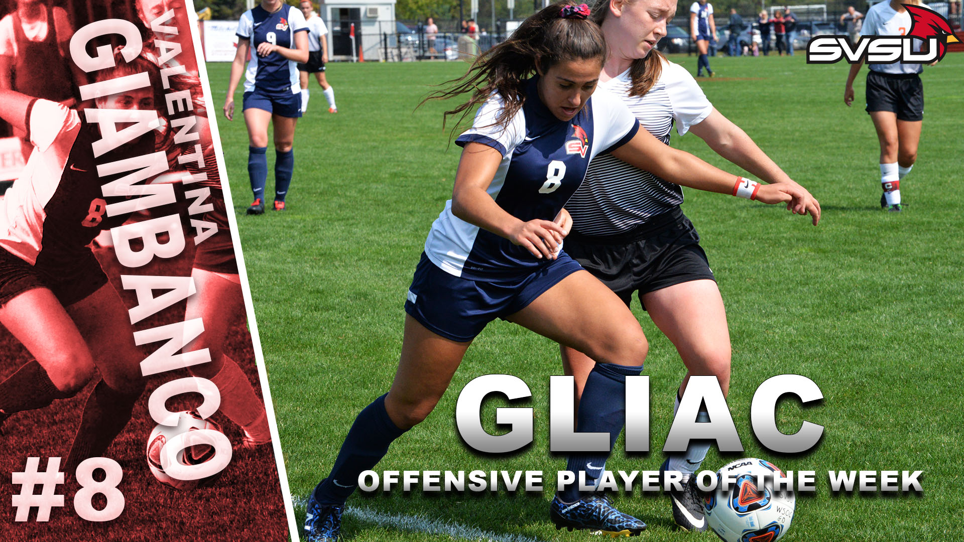 Valentina Giambanco Named GLIAC Offensive Player of the Week
