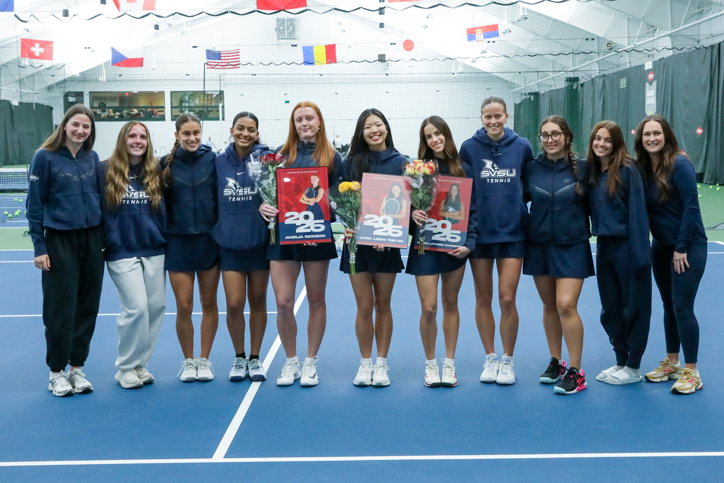 Tennis Finishes Regular Season with Back-to-Back GLIAC Wins