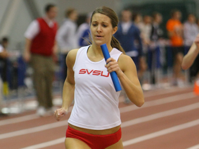 Lady Cardinals Compete in Day One of Indoor GLIAC Championships