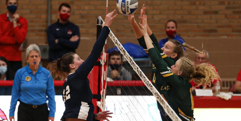 Cardinal rally falls short in 5-set loss to Warriors