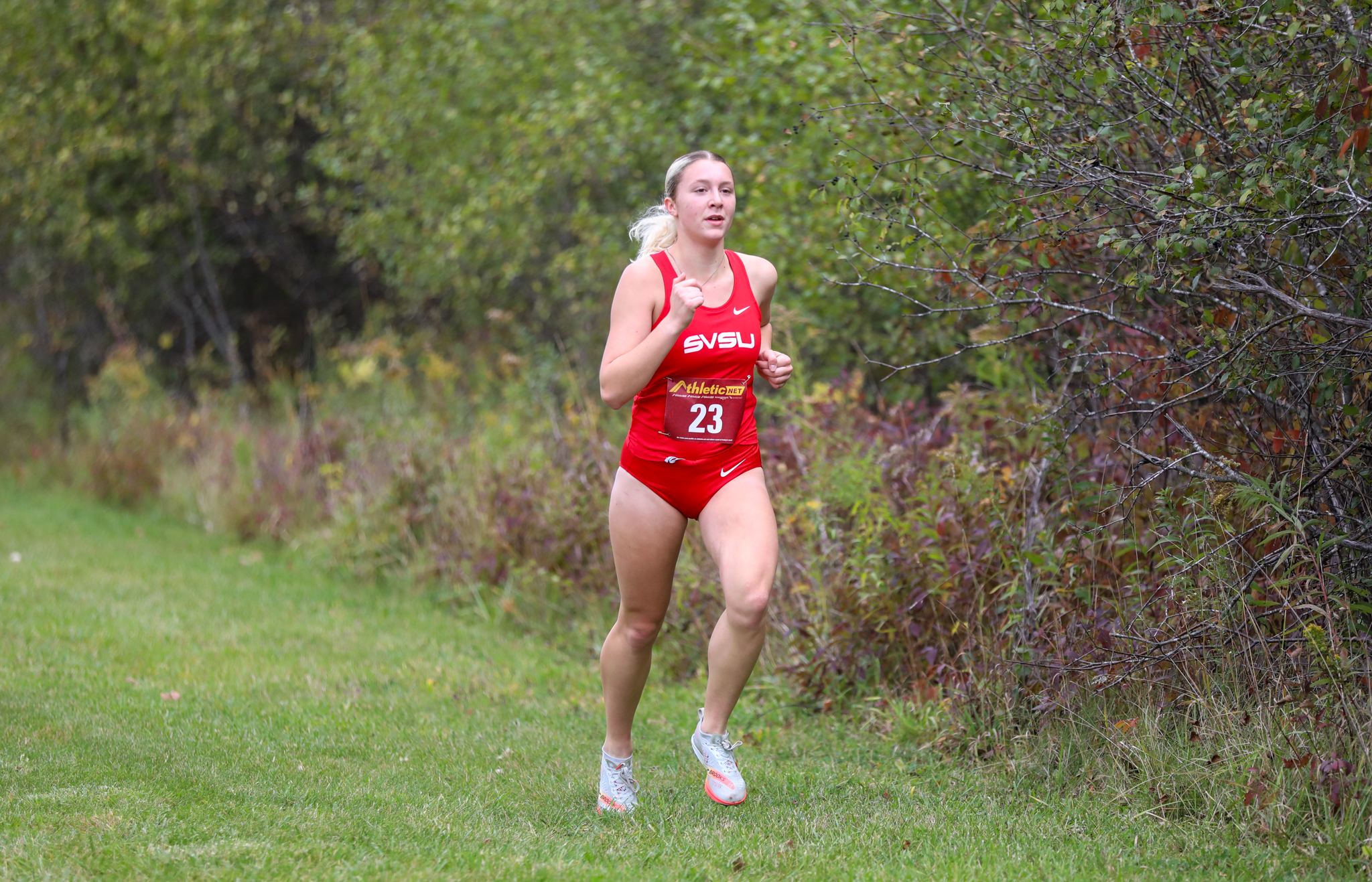 Isabelle Becker Wins the Women&rsquo;s 6K Race at the Annual Red October Cross Country Meet